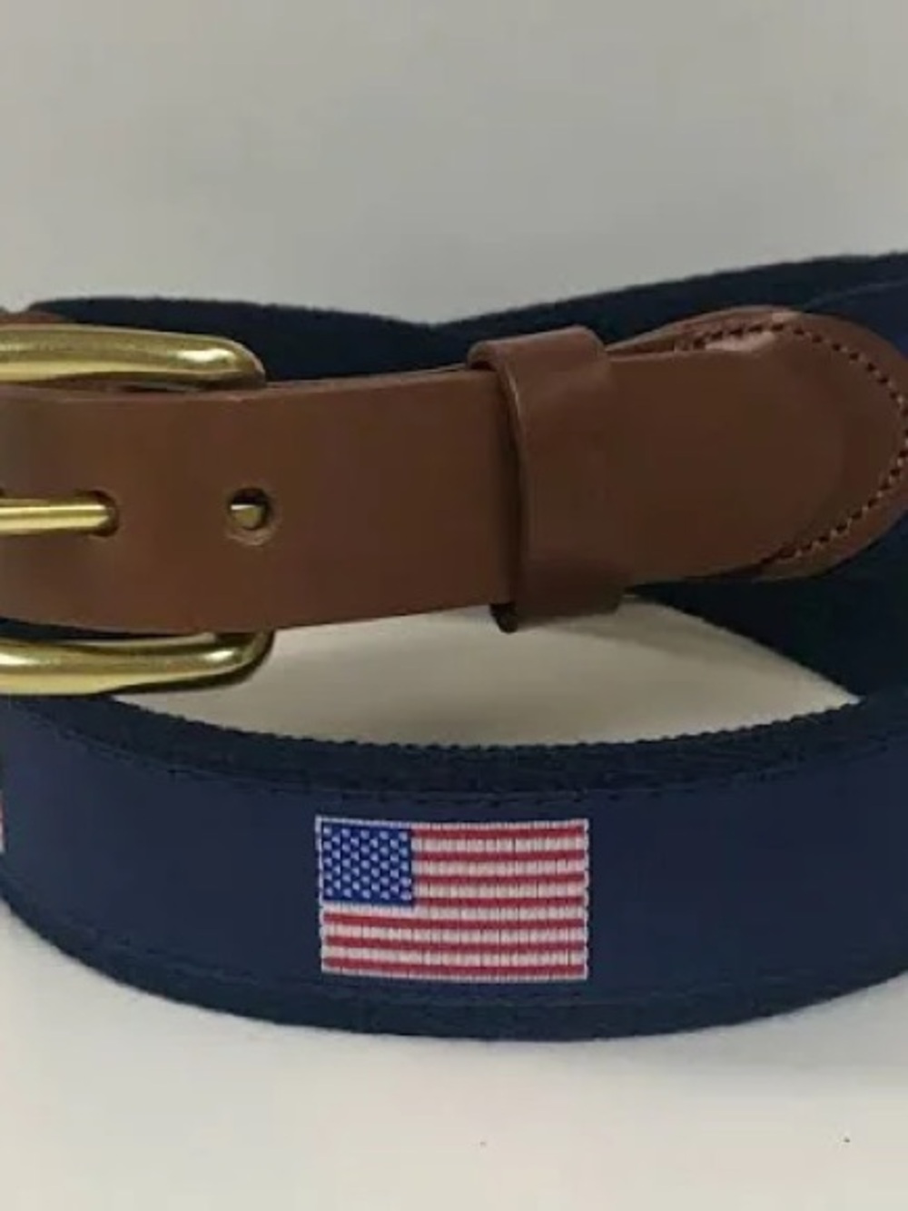 Leatherman Ltd mens American Flag Belt size 36